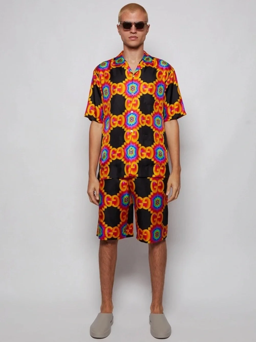 Gucci GG Psychedelic Silk Shirt